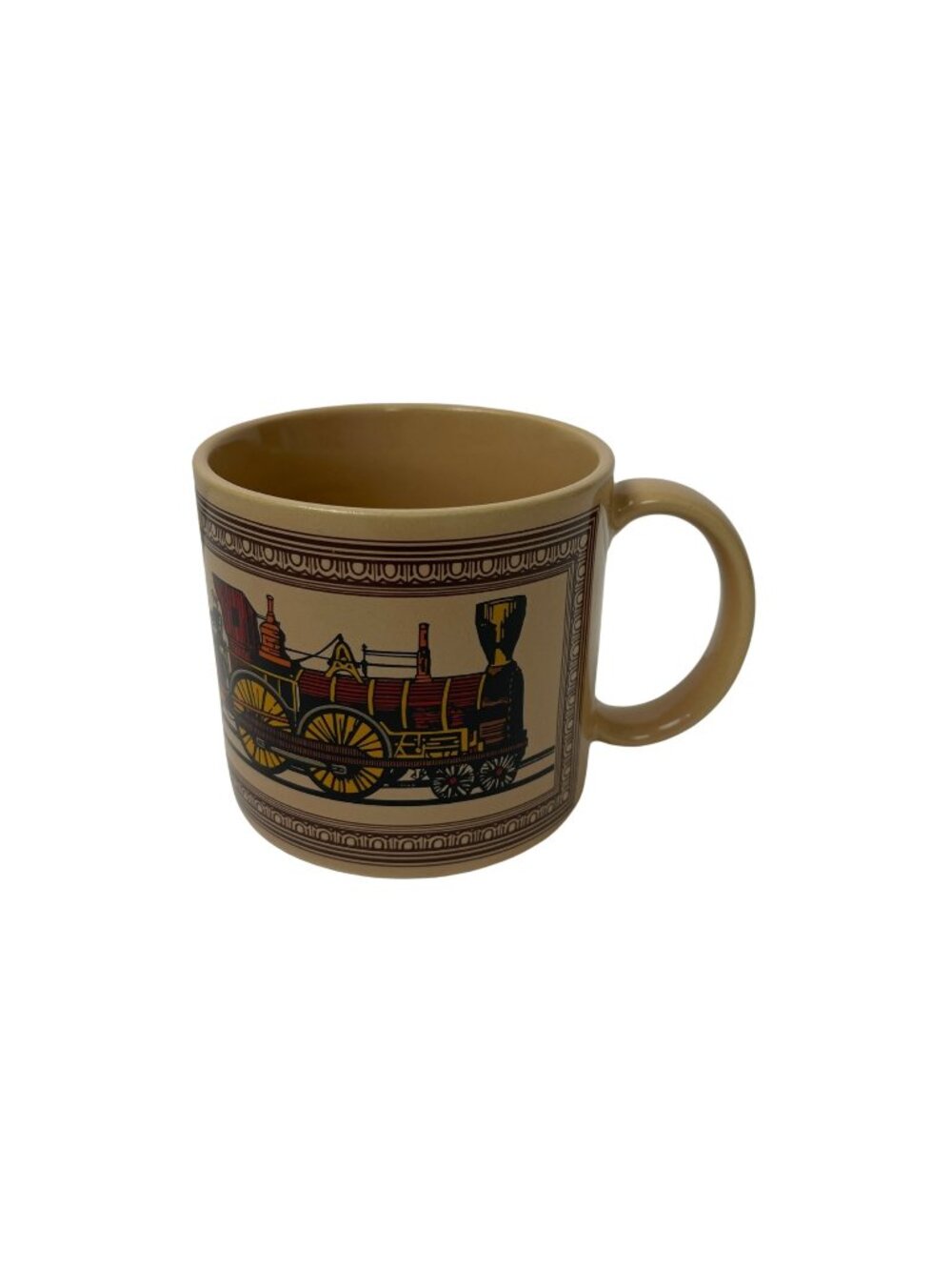 Vintage Chaps Steam Engine Train Coffee Cup Mug Train Locomotive